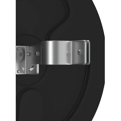 vidaXL Ulkoilmakäytön liikennepeili Musta Ø45 cm Polykarbonaatti - Liikennepeili vidaXL Ulkoilmakäytön liikennepeili Musta Ø45 cm Polykarbonaatti - Liikennepeili