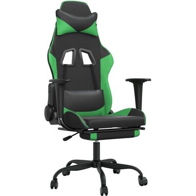 VidaXL 345402 Videospielstuhl - Grün - Gaming-Stuhl VidaXL 345402 Videospielstuhl - Grün - Gaming-Stuhl