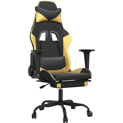 vidaXL Gaming-Stuhl - Langlebiges Kunstleder - Verstellbar & Drehbar vidaXL Gaming-Stuhl - Langlebiges Kunstleder - Verstellbar & Drehbar