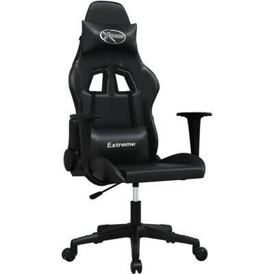 vidaXL Gaming-Stuhl mit Massage - Ergonomisch, Verstellbar, Langlebig vidaXL Gaming-Stuhl mit Massage - Ergonomisch, Verstellbar, Langlebig