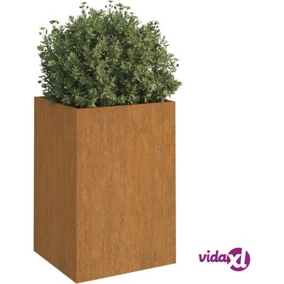 vidaXL Cortenstahl Pflanzkübel 42x38x75cm vidaXL Cortenstahl Pflanzkübel 42x38x75cm