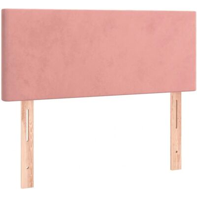 vidaXL Kopfteile Pink - Kopfteil, Samt, Höhenverstellbar - Bettzubehör vidaXL Kopfteile Pink - Kopfteil, Samt, Höhenverstellbar - Bettzubehör
