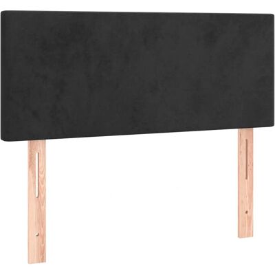 vidaXL Kopfteile 2 Stk. 90X5X78/88 Cm Samt Schwarz Modell: Niedrig - Headboard vidaXL Kopfteile 2 Stk. 90X5X78/88 Cm Samt Schwarz Modell: Niedrig - Headboard
