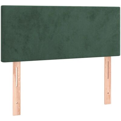 vidaXL Kopfteile 90x5x78/88 cm Dunkelgrün Samt - Kopfteil vidaXL Kopfteile 90x5x78/88 cm Dunkelgrün Samt - Kopfteil