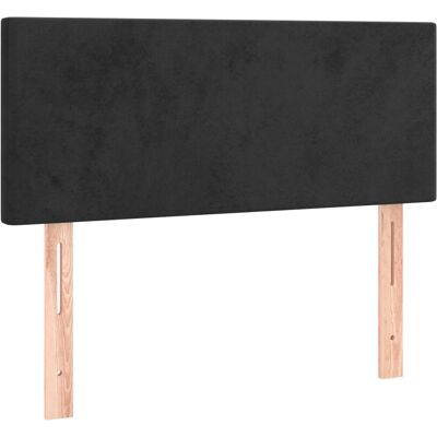 vidaXL Kopfteile 2 Stk. 90X5X78/88 Cm Samt Schwarz Größe: 100 cm Modell: Niedrig vidaXL Kopfteile 2 Stk. 90X5X78/88 Cm Samt Schwarz Größe: 100 cm Modell: Niedrig