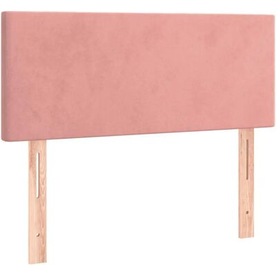 vidaXL Kopfteile 2 Stk. 90X5X78/88 Cm Samt Rosa - Kopfteil vidaXL Kopfteile 2 Stk. 90X5X78/88 Cm Samt Rosa - Kopfteil