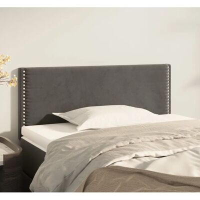 vidaXL Kopfteile Dunkelgrau - 90x5x78/88 cm Samt - Kopfteil vidaXL Kopfteile Dunkelgrau - 90x5x78/88 cm Samt - Kopfteil