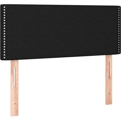 vidaXL Kopfteil Schwarz - Klassisches Design, Verstellbare Höhe, Holzbeine - Kopfteil vidaXL Kopfteil Schwarz - Klassisches Design, Verstellbare Höhe, Holzbeine - Kopfteil