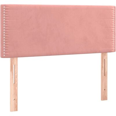 vidaXL Kopfteile Pink - Samt - 100x5x78/88 cm vidaXL Kopfteile Pink - Samt - 100x5x78/88 cm