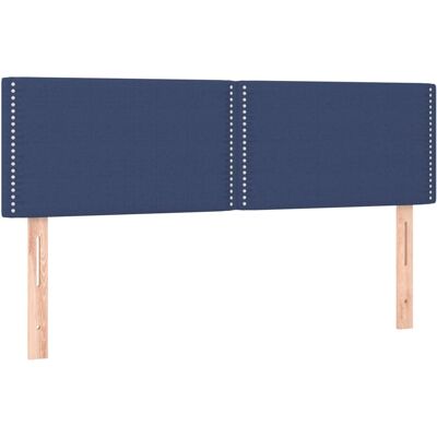 vidaXL Kopfteile - Blau - Klassisches Design - Verstellbare Höhe - 2 Stück vidaXL Kopfteile - Blau - Klassisches Design - Verstellbare Höhe - 2 Stück