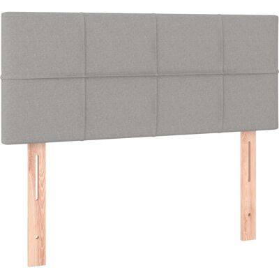 vidaXL Kopfteil Hellgrau 80x5x78/88 cm Stoff - Kopfteil vidaXL Kopfteil Hellgrau 80x5x78/88 cm Stoff - Kopfteil