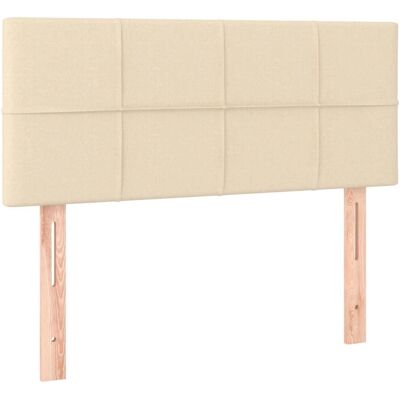 vidaXL Kopfteil Creme 80x5x78/88 cm Stoff - Kopfteil vidaXL Kopfteil Creme 80x5x78/88 cm Stoff - Kopfteil