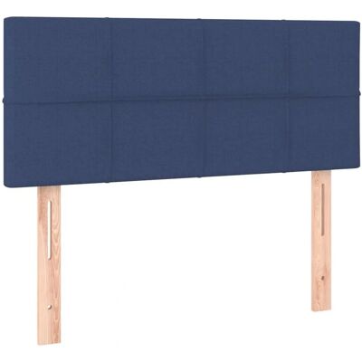vidaXL Kopfteil Blau 80x5x78/88 cm Stoff - Headboard vidaXL Kopfteil Blau 80x5x78/88 cm Stoff - Headboard