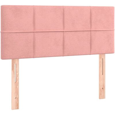 vidaXL Kopfteile Rosa Samt - Kopfteil, Höhenverstellbar, Klassisches Design vidaXL Kopfteile Rosa Samt - Kopfteil, Höhenverstellbar, Klassisches Design
