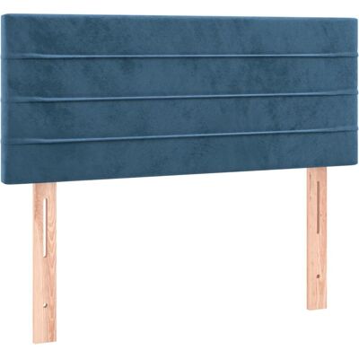 vidaXL Kopfteile 2 Stk. 80x5x78/88 cm Samt Dunkelblau - Kopfteil vidaXL Kopfteile 2 Stk. 80x5x78/88 cm Samt Dunkelblau - Kopfteil