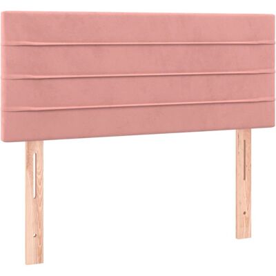 vidaXL Kopfteile 80x5x78/88 cm Samt Rosa - Kopfteil vidaXL Kopfteile 80x5x78/88 cm Samt Rosa - Kopfteil