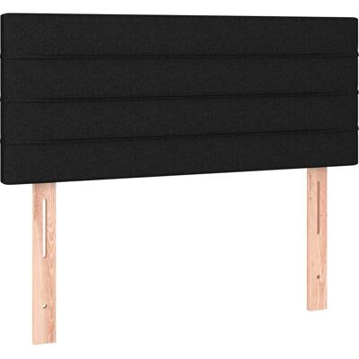 vidaXL Kopfteil Schwarz - Kopfteil - Schwarz - 100x5x78/88 cm vidaXL Kopfteil Schwarz - Kopfteil - Schwarz - 100x5x78/88 cm