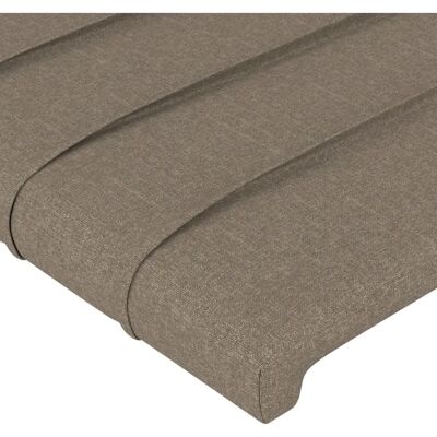 vidaXL Kopfteil Taupe - 100x5x78/88 cm Stoff Kopfteil vidaXL Kopfteil Taupe - 100x5x78/88 cm Stoff Kopfteil