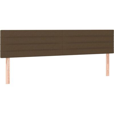 vidaXL Kopfteile - Dunkelbraun - Elegantes klassisches Design - Unterstützt Lesen oder Fernsehen vidaXL Kopfteile - Dunkelbraun - Elegantes klassisches Design - Unterstützt Lesen oder Fernsehen