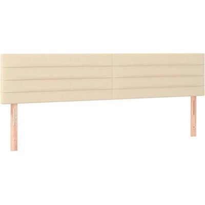 VidaXL Kopfteil/Fußteil - Creme - Kopfteil/Fußteil - Elegantes klassisches Design VidaXL Kopfteil/Fußteil - Creme - Kopfteil/Fußteil - Elegantes klassisches Design