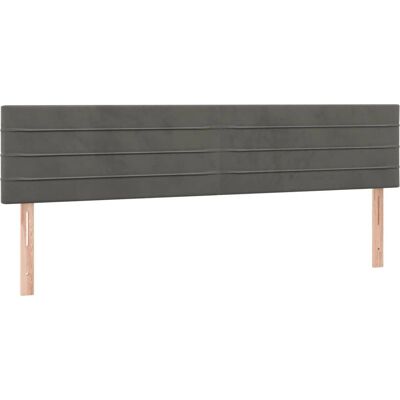 VidaXL Kopfteil Dunkelgrau - Elegantes Klassisches Design VidaXL Kopfteil Dunkelgrau - Elegantes Klassisches Design