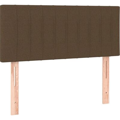 vidaXL Kopfteil Dunkelbraun 80x5x78/88 cm Stoff - Kopfteil vidaXL Kopfteil Dunkelbraun 80x5x78/88 cm Stoff - Kopfteil