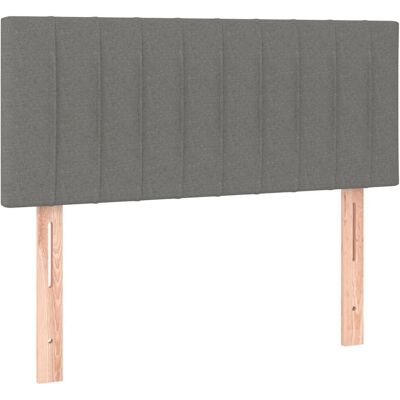 vidaXL Kopfteile 2 Stk. 90X5X78/88 Cm Stoff Dunkelgrau Modell: Niedrig - Kopfteile vidaXL Kopfteile 2 Stk. 90X5X78/88 Cm Stoff Dunkelgrau Modell: Niedrig - Kopfteile