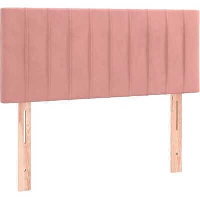 vidaXL Kopfteile 2 Stk. 90X5X78/88 Cm Samt Rosa - Kopfteil vidaXL Kopfteile 2 Stk. 90X5X78/88 Cm Samt Rosa - Kopfteil