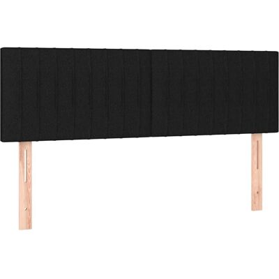 vidaXL Kopfteile - 2 Stk. Schwarz - Höhenverstellbar - Bettzubehör vidaXL Kopfteile - 2 Stk. Schwarz - Höhenverstellbar - Bettzubehör