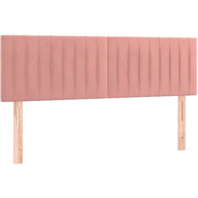 vidaXL Kopfteil Pink - Kopfteil, Samt, Verstellbar, Stabil vidaXL Kopfteil Pink - Kopfteil, Samt, Verstellbar, Stabil