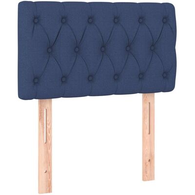 vidaXL Kopfteile Blau 80x7x78/88 cm Stoff - Kopfteil vidaXL Kopfteile Blau 80x7x78/88 cm Stoff - Kopfteil