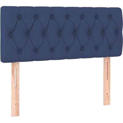 vidaXL Kopfteile 2 Stk. 90X7X78/88 Cm Stoff Blau - Kopfteil vidaXL Kopfteile 2 Stk. 90X7X78/88 Cm Stoff Blau - Kopfteil