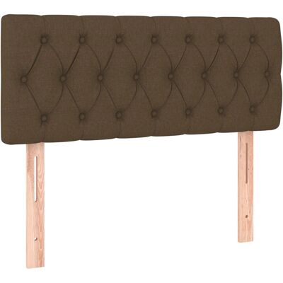 vidaXL Kopfteile 2 Stk. 90X7X78/88 Cm Stoff Dunkelbraun - Kopfteil vidaXL Kopfteile 2 Stk. 90X7X78/88 Cm Stoff Dunkelbraun - Kopfteil
