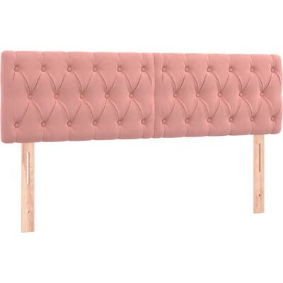 vidaXL Kopfteile Rosa - Kopfteil/ Fußteil - 144cm vidaXL Kopfteile Rosa - Kopfteil/ Fußteil - 144cm