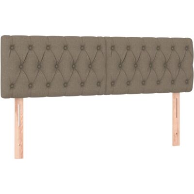 vidaXL Kopfteile - Taupe - Höhenverstellbar - Kopfteil vidaXL Kopfteile - Taupe - Höhenverstellbar - Kopfteil