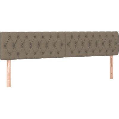 VidaXL Taupe Kopfteile - Klassisches Elegantes Design - Verstellbar & Langlebig VidaXL Taupe Kopfteile - Klassisches Elegantes Design - Verstellbar & Langlebig