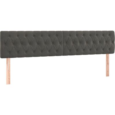 vidaXL Kopfteile Dunkelgrau - Headboard vidaXL Kopfteile Dunkelgrau - Headboard