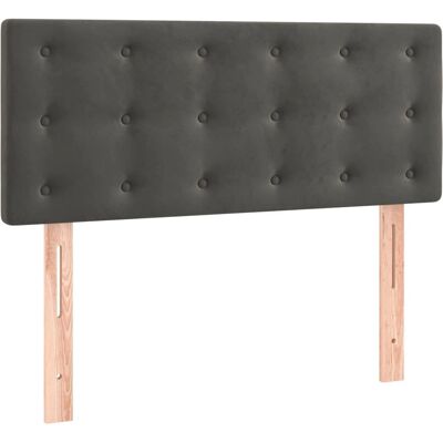 vidaXL Kopfteil Dunkelgrau 100x5x78/88 cm Samt - Kopfteil, Dunkelgrau, 100x5x78/88 cm, Samt vidaXL Kopfteil Dunkelgrau 100x5x78/88 cm Samt - Kopfteil, Dunkelgrau, 100x5x78/88 cm, Samt