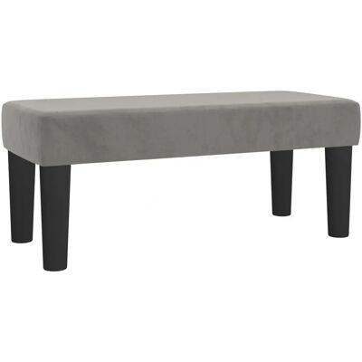 vidaXL Indoor Bank - Samt - Multifunktional - 70x30x30 cm vidaXL Indoor Bank - Samt - Multifunktional - 70x30x30 cm