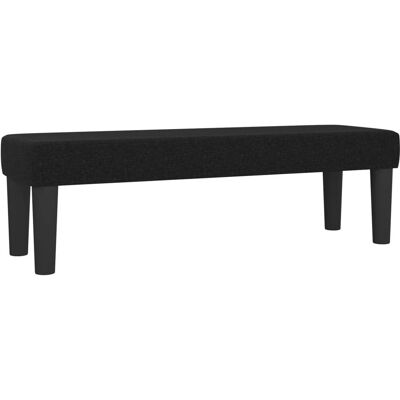 vidaXL Sitzbank - 100x30x30 cm - Schwarz vidaXL Sitzbank - 100x30x30 cm - Schwarz