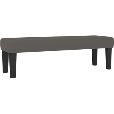 vidaXL Indoor Bank - Vielseitig Grau 100x30x30cm vidaXL Indoor Bank - Vielseitig Grau 100x30x30cm