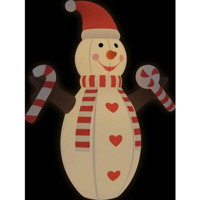 Bonhomme de neige gonflable avec LEDs - Bonhomme de neige - Publicité Bonhomme de neige gonflable avec LEDs - Bonhomme de neige - Publicité