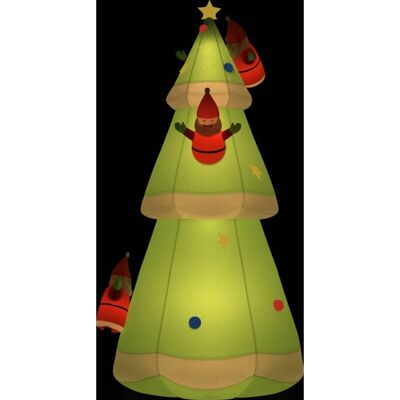 vidaXL Sapin de Noël gonflable avec LEDs - Sapin de Noël - Publicité vidaXL Sapin de Noël gonflable avec LEDs - Sapin de Noël - Publicité