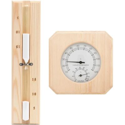 vidaXL Puu 2-in-1 sauna kostea ja hiekkalasin setti vidaXL Puu 2-in-1 sauna kostea ja hiekkalasin setti