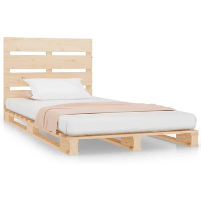 vidaXL Bettgestell 200x200 cm - Holzrahmen - Massives Kiefernholz vidaXL Bettgestell 200x200 cm - Holzrahmen - Massives Kiefernholz