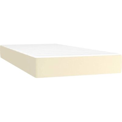 vidaXL 347724 Matelas - Ressorts, Crème - Lit vidaXL 347724 Matelas - Ressorts, Crème - Lit