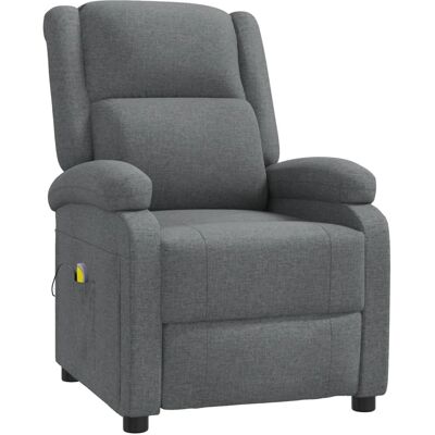 Sillón de masaje eléctrico VidaXL - Gris Sillón de masaje eléctrico VidaXL - Gris