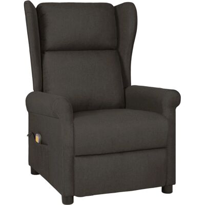 Fauteuil de Massage Électrique VidaXL - Taupe - Publicité Fauteuil de Massage Électrique VidaXL - Taupe - Publicité
