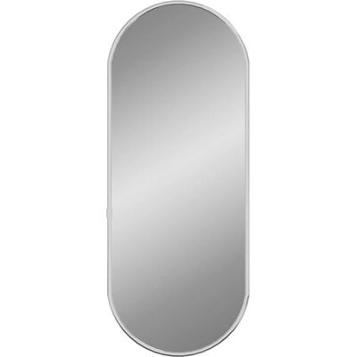 vidaXL Silber Oval Wandspiegel 50x20 cm - Wandspiegel vidaXL Silber Oval Wandspiegel 50x20 cm - Wandspiegel