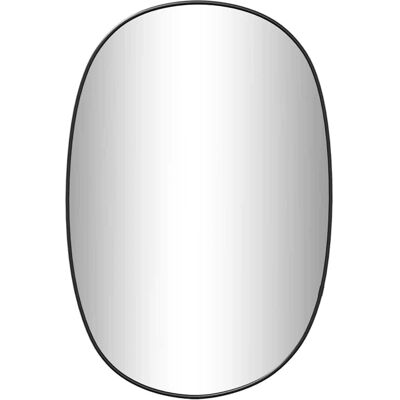 Espejo de Pared Negro vidaXL 60x40 cm - Espejo de Pared Espejo de Pared Negro vidaXL 60x40 cm - Espejo de Pared